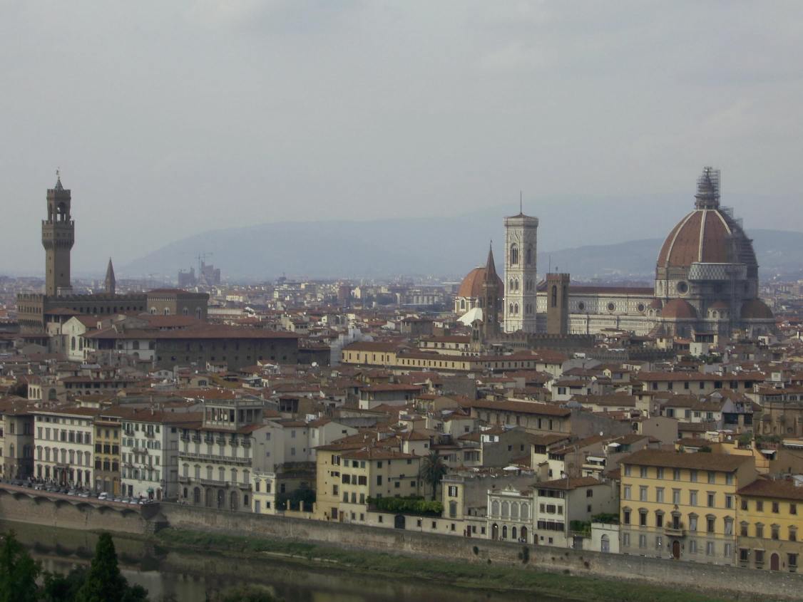 Bild  Romwallfahrt - Staftansicht Florenz