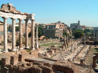 Blick auf Forum Romanum