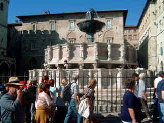Brunnen Fontana Maggiore Perugia