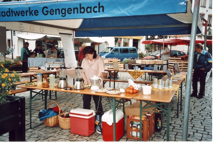 Bild 09 Suchtwoche - Infostand in Gengenbach